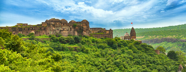 Beautiful view of Narsinghgarh Fort,Narsinghgarh (near Bhopal), Madhya Pradesh, India.
