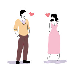 young boyfriends in love online