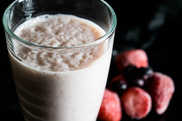 Strawberry milkshake