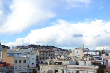 Obraz premium スペイン バルセロナの街並み