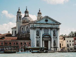 Fototapeta na wymiar A beautiful view of Venice city at Italy.
