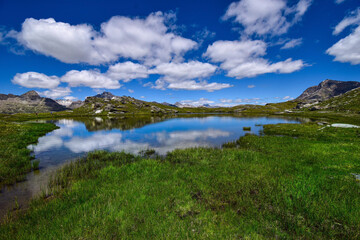 Obraz premium idyllischer Bergsee
