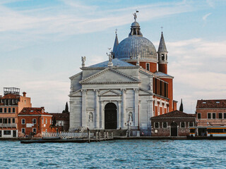 Fototapeta na wymiar A beautiful view of Venice city at Italy.