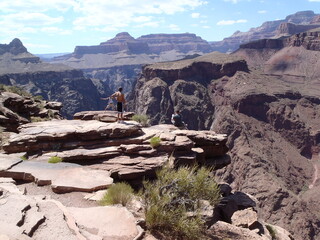 Grand Canyon National Park hiking landscape 2011