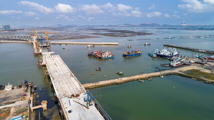 Chinese technology for bridge manufacturing works in port terminals