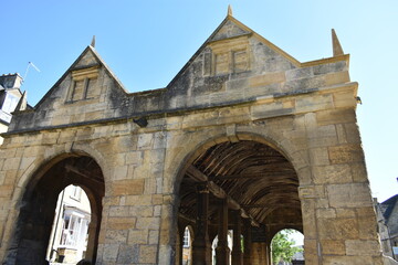 England, Gloucestershire, Cotswolds, Chipping Campden, houses and church