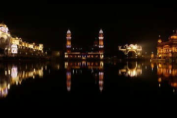 Fototapeta na wymiar Punjab at night