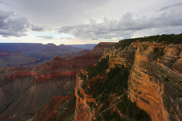 View from the South Rim of the Grand Canyon