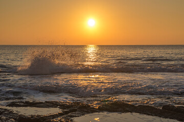 Sunrise at the sea -ocean