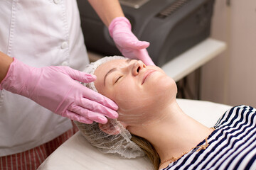 Fototapeta na wymiar beauty treatments massage