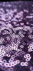 Lilac sequins. Background. Texture