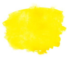Restrained yellow watercolor background for decorating design objects - 363956755