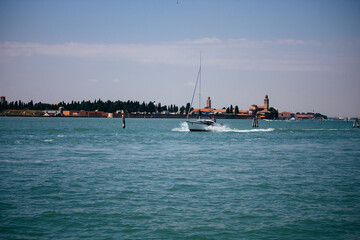 Fototapeta premium boats in the bay