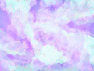 purple and blue watercolors with the texture of real paper