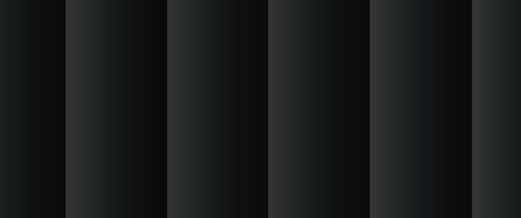 Horizontal 3d like black stripes minimal background with shadow.	