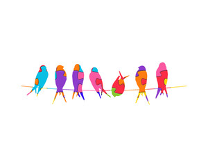 Birds Autism Jigsaw, puzzle illustration