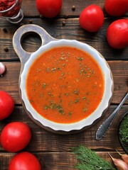 Turkish tomato soup 