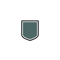 Obraz premium a simple Shield logo / icon design