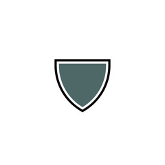 a simple Shield logo / icon design