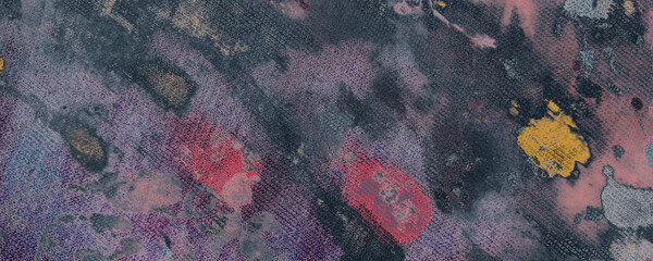 Colorful Dirty Paper. Beige Ink Dirty Pattern.