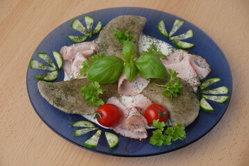 Selbstgemachte Nudeltaschen