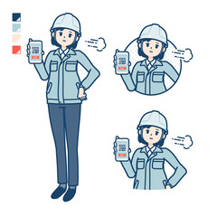 simple work wear woman_cashless-trouble