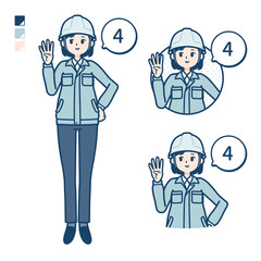 simple work wear woman_Counting-as-4
