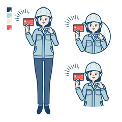 simple work wear woman_Credit-card