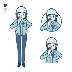 simple work wear woman_Whispering