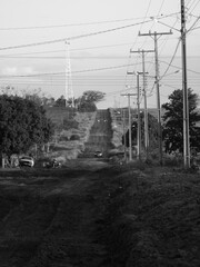 Dirt Road Avenue - City: Amapor&atilde;, State: Paran&aacute;, Country: Brazil.