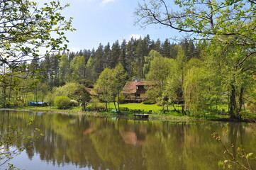 Pejzaż. Wiosna. Okolice Olsztyna. © Rafa