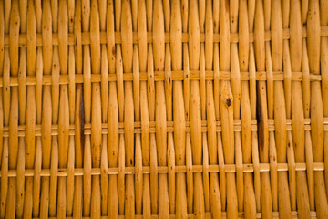 Braided wicker from a piece of furniture cover