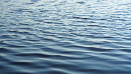 waves of the river sunset river summer