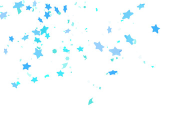 Confetti stars.
