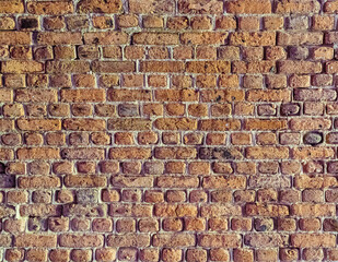Old brick colored brick masonry whith european natural cement background textures from Fort Zachary Taylor Fortress