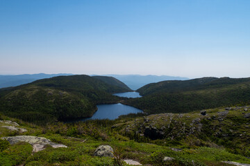 Fototapeta premium Altitude lakes at the top of the 