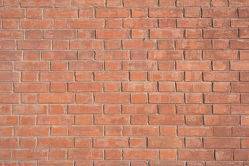 New brick wall, full frame.