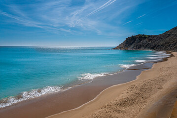 Burgau Beach, Portugal
