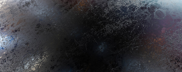 scratched metal grunge surface abstract industrial background 3d rendering illustration