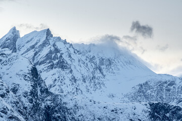 Obraz premium Andalsnes landscape. A vacation destination from Norway
