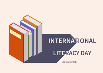 International Literacy Day poster.