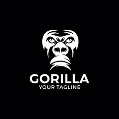 Creative logo design and Unique mascot of Gorilla.