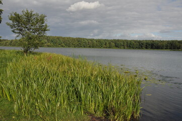 Polska - Mazury - Warmia - Wadąg. Panorama.