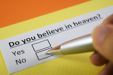 Obraz premium Questionnaire