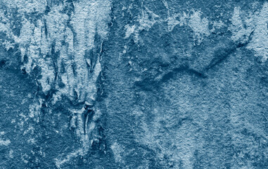 Blue wall old vintage