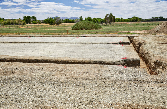 Three Foot Deep Footing Trench