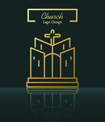 Catholic Church modern logo design