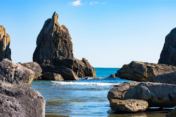 橋杭岩