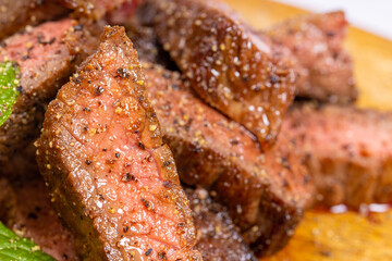 Fried steak