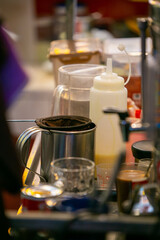 the glass of tea thai